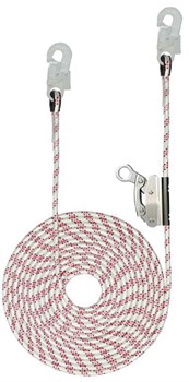 ГАЛ В2 Блокирующие устройство ползункового типа на гибкой анкерной линии модель: ГАЛ «Безопасность» В2 10 метров - фото 14739